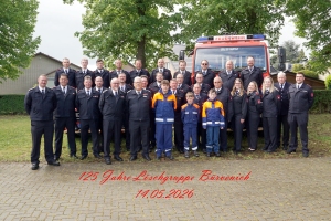 125 Jahre freiwillige Feuerwehr Bürvenich, Jubiläumsfest 14.05.2026