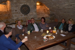 Glühweinabend Haus Piedmont nach dem Schützenspatzenkonzert 20.12.2015
