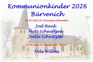 Kinderkommunion 2026
