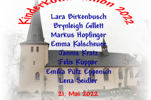 Kommunionunterricht für 2022