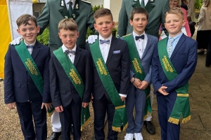 Morgens Kinderkommunion, Nachmittags Jungschützen 25.05.2025