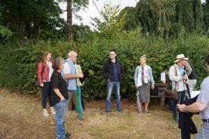 Ortsbegehung Landeswettbewerb "Unser Dorf hat Zukunft" 01.09.2025
