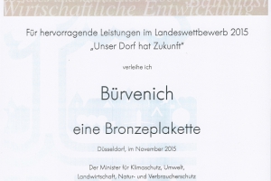 Preisverleihung Landeswettbewerb in Straelen 21.11.2015